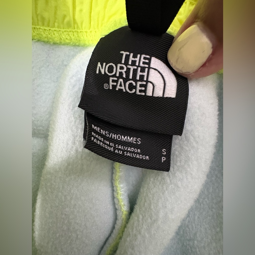 The North Face Neon Green and Light Gray Jacket & Pants Set. - Picture 8 of 16